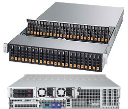 Supermicro NVMe SuperStorage Server 2028R-NR48N Sunucu Supermicro NVMe SuperStorage Server 2028R-NR48N Sunucu