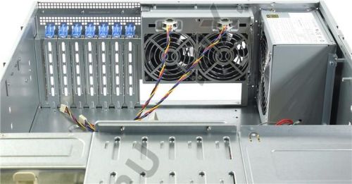 Chenbro RM413 Kasa yerine kullanılabileceğiniz Supermicro CSE-842I-500B 4U Rackmount Sunucu Kasası