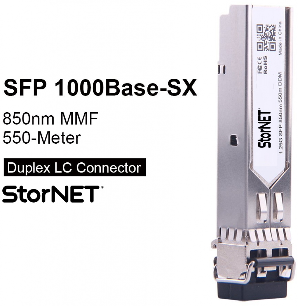 SFP Modül 1000Base-SX Transceiver 550 Metre Cisco uyumlu