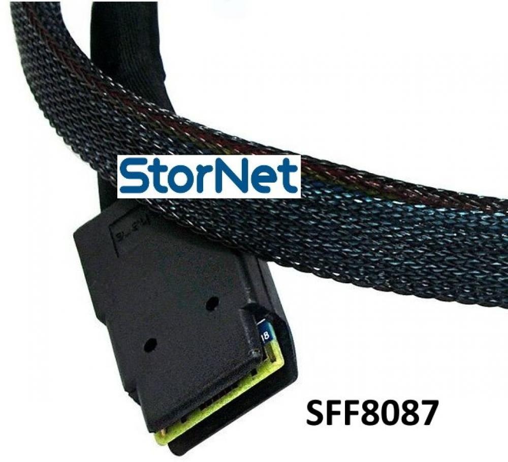 SAS Kablo SFF8087 to SFF8087 Backplane uyumlu (80 cm)