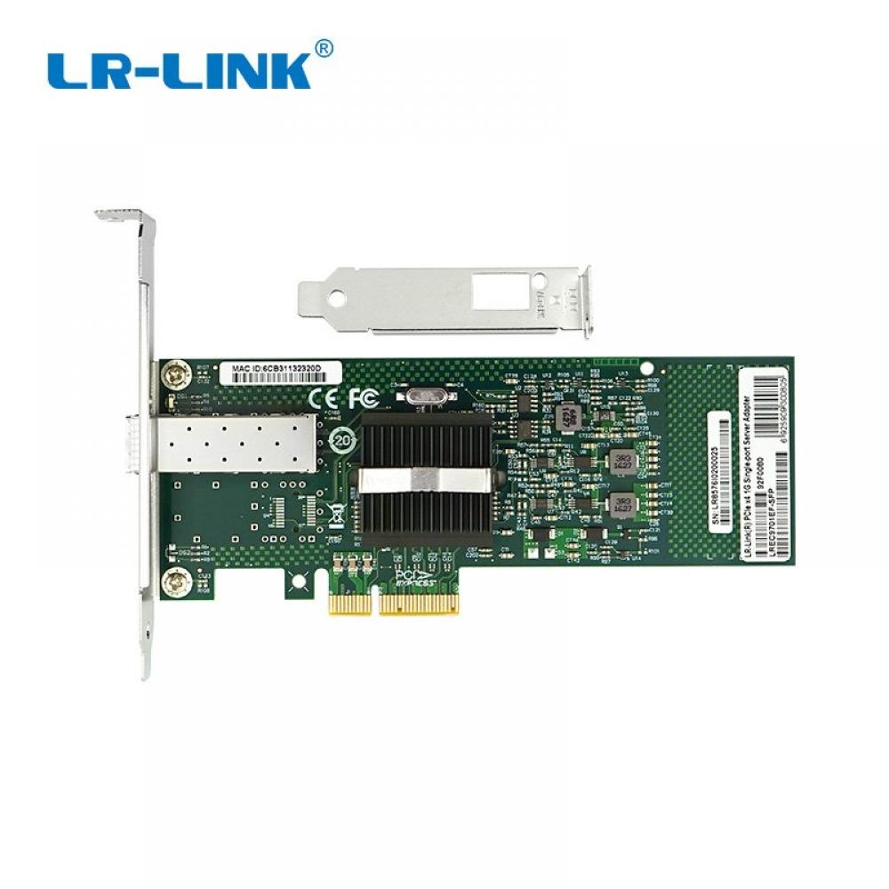 LREC9701EF-SFP Tek Port SFP+ Sunucu Tip Ağ Ethernet Kartı Intel 82576 Chip Set