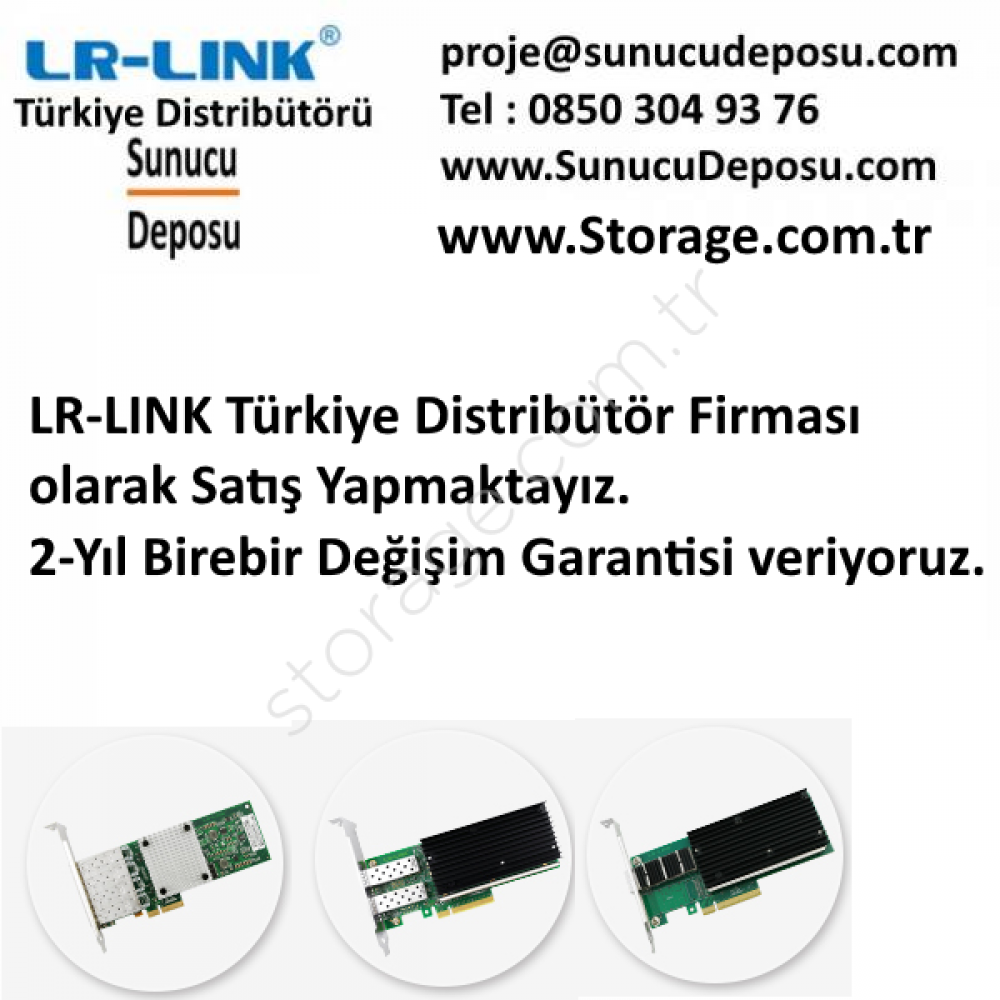 LRES1004PF-4SFP+ Ethernet Kart LR-Link Türkiye Distribütörü SunucuDeposu