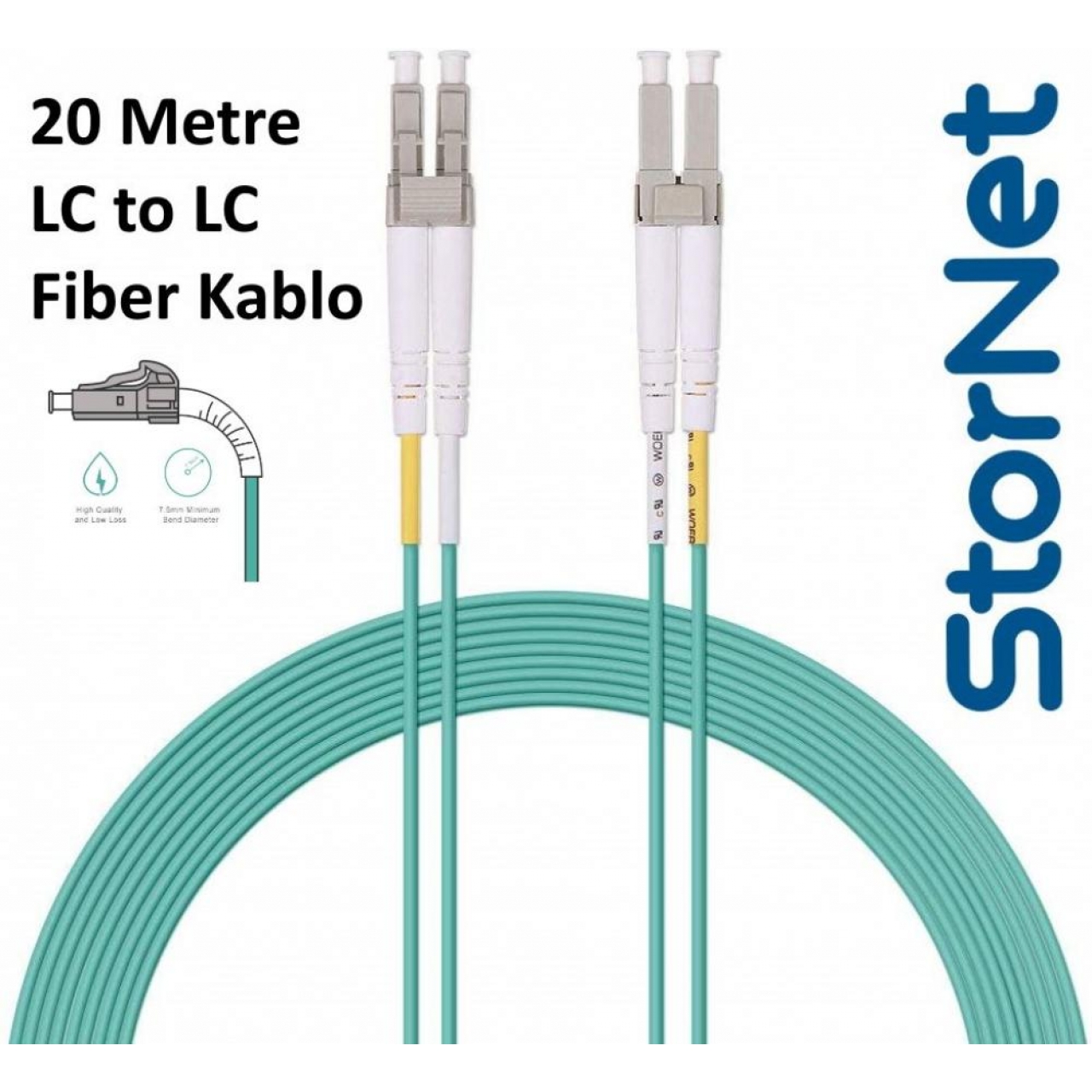Fiber Patch Kablo LC to LC OM3 - 20 Metre