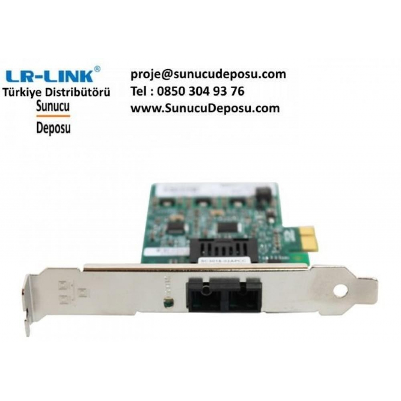 LREC9030PF LRLink PCIe 100FX SC/ST Port Fiber Ethernet Intel 82574 ChipSet LR-Link