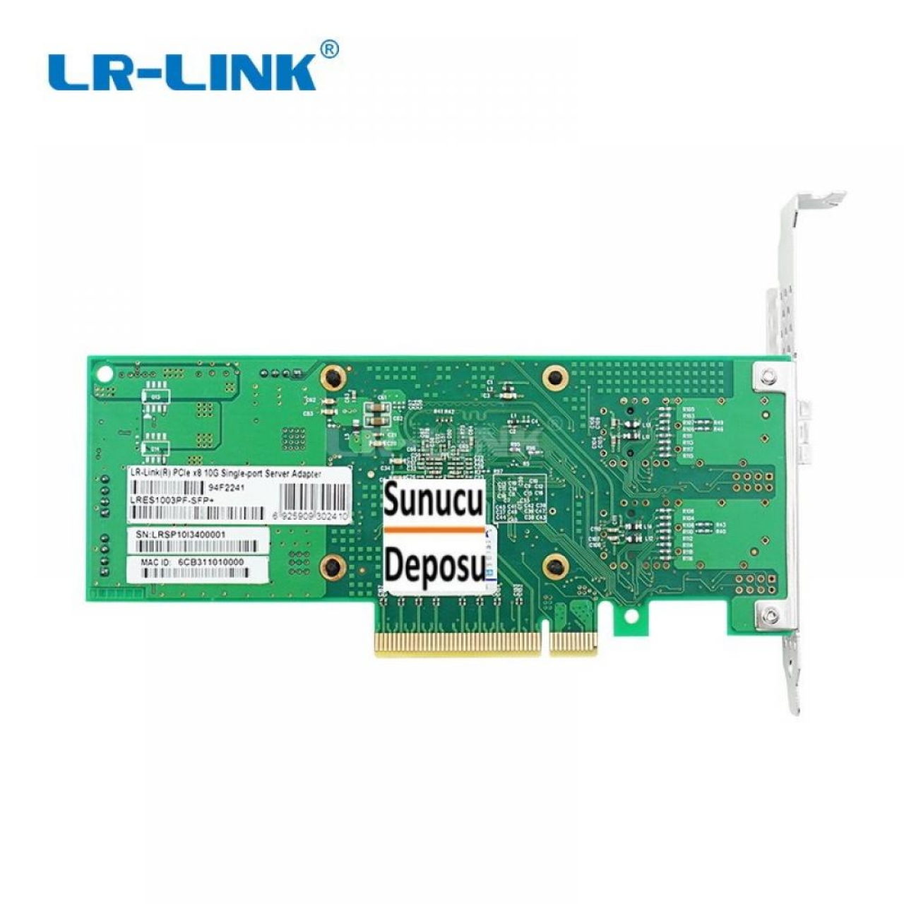 LRES1003PF-SFP+ LR-Link Ethernet Kart PCIe x8 Single Port SFP+ 10G Server Adapter (Netswift SP1000A Based)