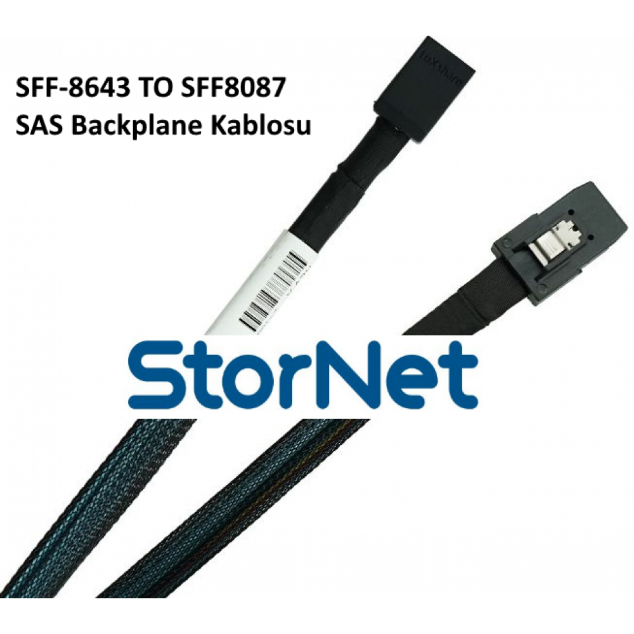 SAS BackPlane Kablosu SFF-8087 to SFF-8643 SAS  1 Metre