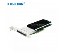 4 Port 10GbE Ethernet Kart LREC9814AF-4SFP+ LR-Link 10G Quad Port Server Adapter BCM57840