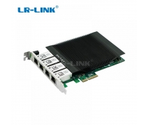 LRES2004PT-POE PCI Express x4 Quad Port 802.3at PoE+ Gigabit Vision Frame Grabber Card Intel I350