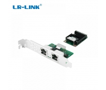 LRES2202PT Mini PCIe Mini PCIe 2 Port Copper Ethernet Lan Card  Intel I350