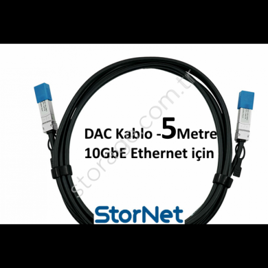 Dac Kablo Cisco Dell D-Link Huawei Juniper Supermicro 5 Metre
