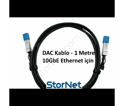 Dac Kablo Cisco Dell D-Link Huawei Juniper Supermicro 1 Metre